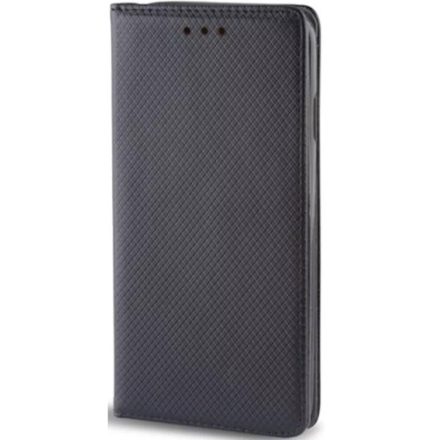 Smart magnet Samsung A546 Galaxy A54 5G (2023) oldalra nyíló mágneses könyv tok szilikon belsővel fekete