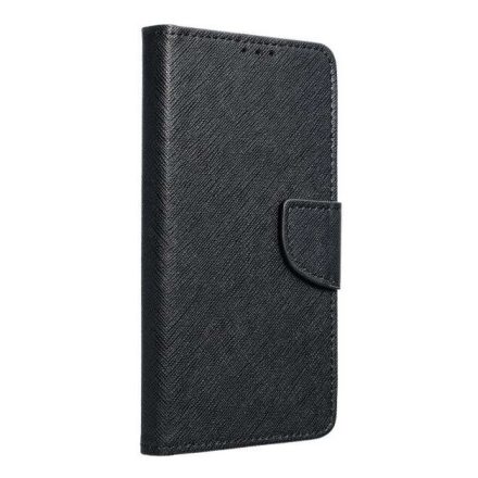 Fancy Samsung A546 Galaxy A54 5G (2023) oldalra nyíló mágneses könyv tok szilikon belsővel fekete