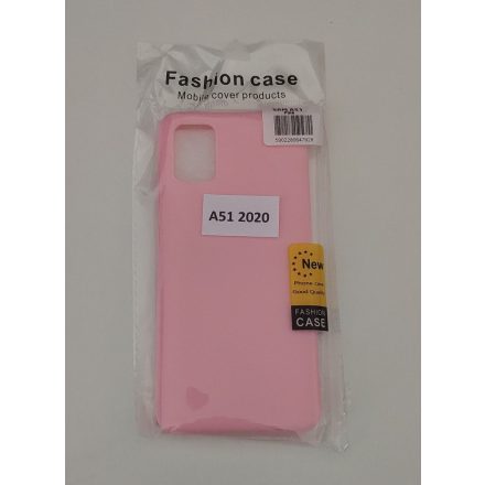 Samsung A51 2020 Szilikon tok pink