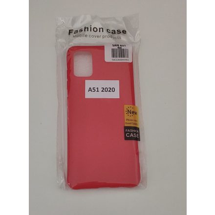 Samsung A51 2020 Szilikon tok piros
