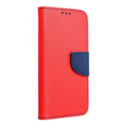 Samsung A22 4G Fancy piros-kék notesz tok