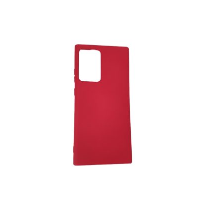 Samsung Note 20 Ultra Prémium piros szilikon tok
