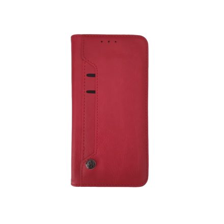 Samsung S9 Plus Cardholder notesz tok piros
