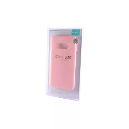 Samsung S10E Mercury stylelux rózsaszín tok
