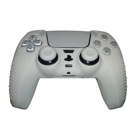 PS5 kontroller szilikon tok szett fehér