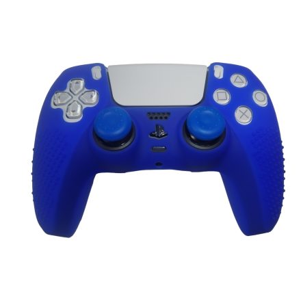 PS5 kontroller szilikon tok szett kék