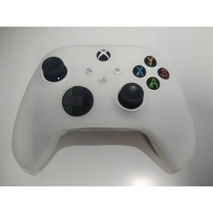 Xbox Series S/X kontroller szilikon tok fehér átlátszó