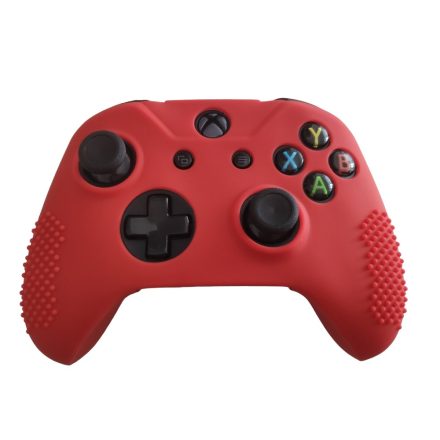 Xbox One S/X kontroller szilikon tok piros