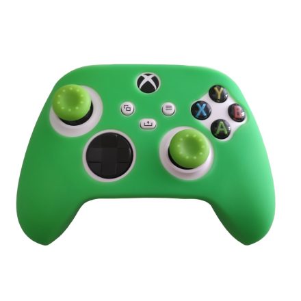 Xbox Series S/X kontroller szilikon tok szett zöld
